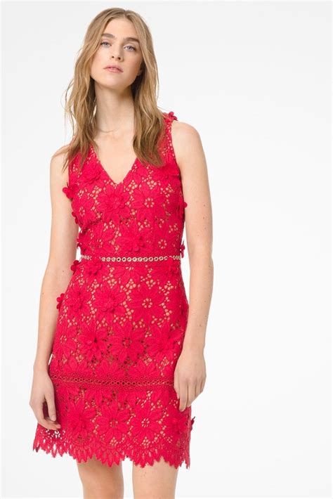 MICHAEL Michael Kors Floral Embroidered Dress Women